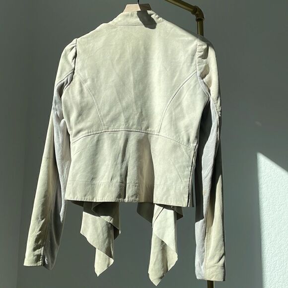 100% Suede Leather Guess by Marciano Jacket SMALL - Picture 6 of 7
